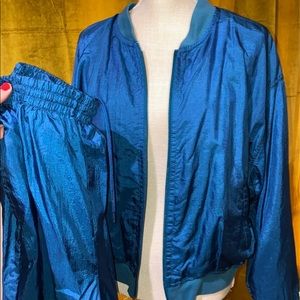 Vintage Reebok 2 Piece Swisher Track Suit